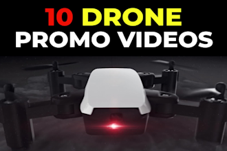 make epic drone videos with your logo