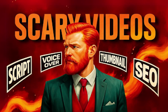 create scary story video and horror story video for youtube