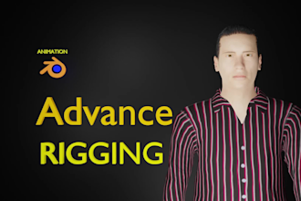 rig your 3d character in blender