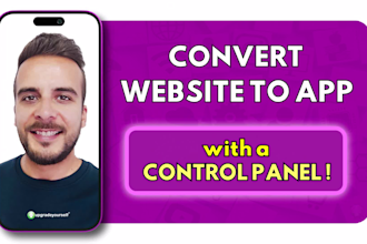 convert website to app, android app and ios app, pro mobile app development