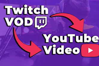 transform your twitch vods into engaging youtube videos and reels