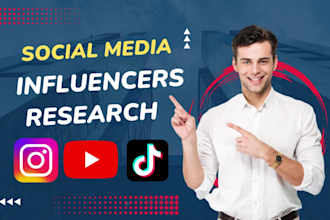 find niche based instagram, youtube, tiktok influencer
