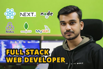 develop mern stack web application as mern stack developer
