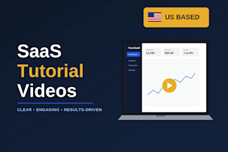 create a professional screencast tutorial video for your saas or software