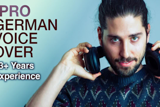 record professional german voice over