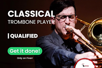 record classical trombone scores