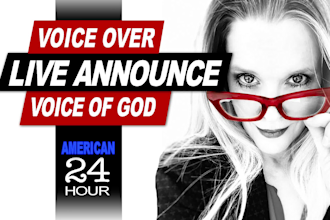 do female announcer for conferences, events, and award shows