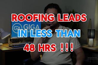 get roofing leads with facebook lead generation ads
