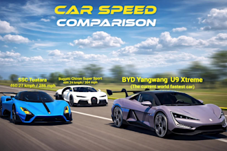 make high quality 3d comparison video for youtube