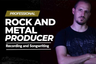 compose and produce a pro rock or metal song, custom music