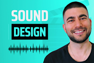 sound design your video, film, animation, or commercial
