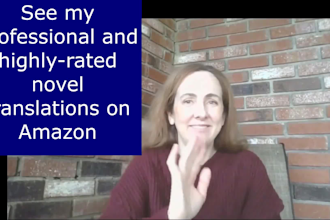 translate italian to english as a native english speaker, including books