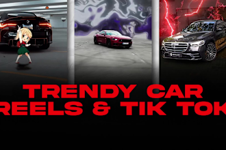 edit trendy tik tok and reels cars videos