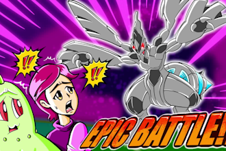 draw custom cartoon pokemon twitch overlays