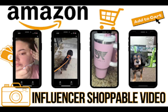 create an amazon influencer shoppable video for your product
