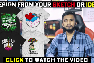 create any custom t shirt design
