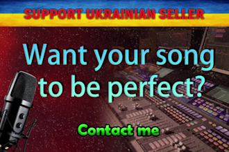 clean, tune, mix and master your vocal and instrumental