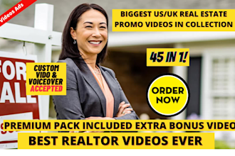 create real estate service, realtor, home buyer promo video