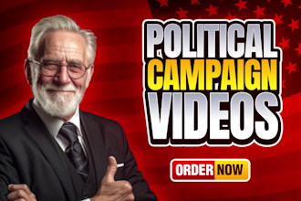 create professional political campaign video ad