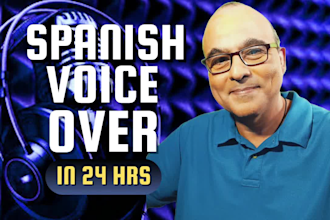 record a latin american spanish voice over