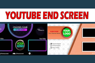 do 4k youtube end screen outro