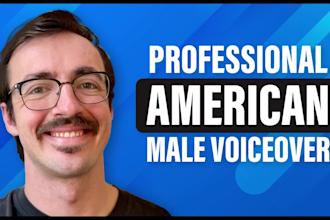 be your youthful american male voice over, english youtube voice actor