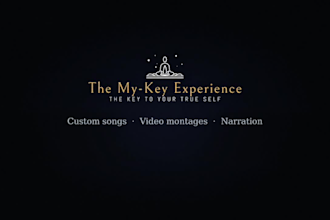 create a custom tribute video with song and narration