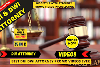 make dui attorney dwi attorney or attoreny law firm video ad