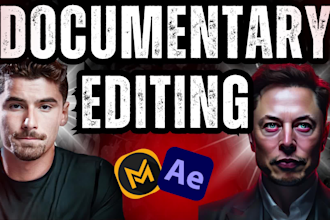 do documentary video editing like magnatesmedia, vox style