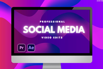 edit engaging social media content and video ads for businesses