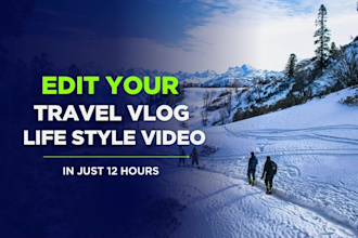 travel vlog and life style video editing