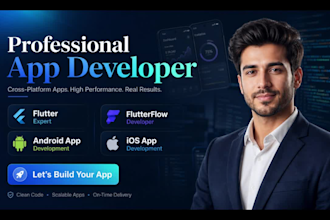 be enterprise flutter and flutterflow mobile app developer