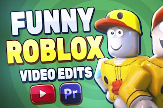 create funny roblox video edits
