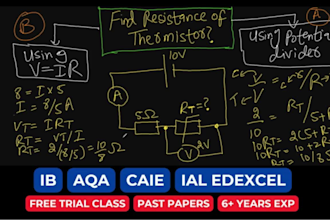 be as a level physics tutor for aqa ial edexcel caie igcse ib ap cape