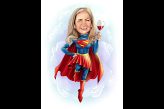 draw funny caricature from your photo