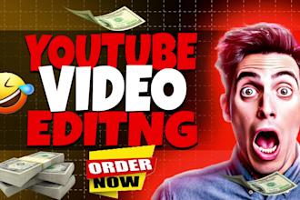 do professional  gaming video editing for youtube
