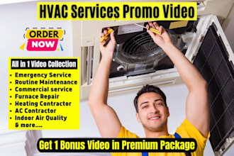 do hvac video or hvac repair maintenance services promo video