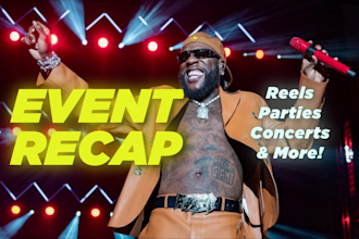 edit short form event recaps and highlight videos for social media