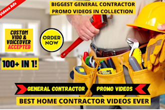 make general contractor or home construction explainer video