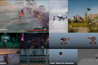 create 3d character animation in maya or blender