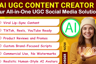 be your ai ugc content creator for viral social media ads
