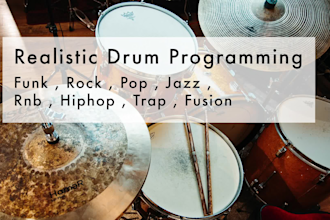 program realistic midi drum tracks in any genre