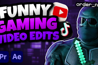 do funny gaming video editing for youtube