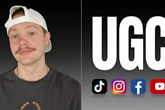 be your professional male ugc spokesperson