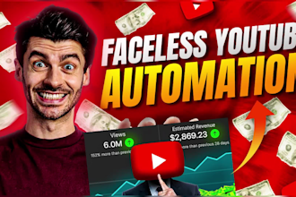 create cashcow faceless videos and youtube automation channel