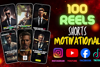create 1000 instagram reels videos yt fb tiktok