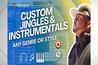 create your jingle instrumental for podcast and radio