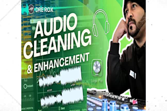 expertly clean edit repair remove noise enhance your audio