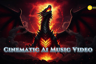 create a stunning ai cinematic music video