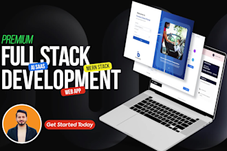 be full stack ai software developer, saas developer full stack ai web developer